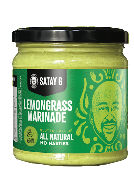 Satay G Lemongrass Marinade jar